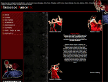 Tablet Screenshot of flamencodanceuk.co.uk
